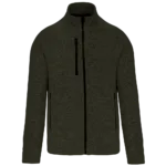 Veste zippée chinée homme