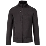 Veste zippée chinée homme