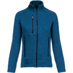 Veste zippée chinée femme