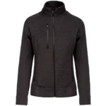 Veste zippée chinée femme