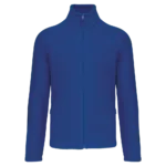 Veste micropolaire zippée manches raglan homme
