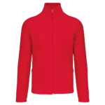 Veste micropolaire zippée manches raglan homme