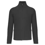 Veste micropolaire zippée manches raglan homme