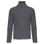 Veste micropolaire zippée manches raglan homme