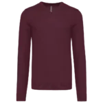 Pull col V homme
