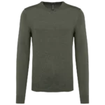 Pull col V homme