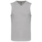 Pull col V sans manches