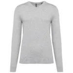 Pull col en V écoresponsable homme