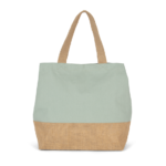 Sac shopping en toiles de coton et jute