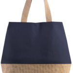 Sac shopping en toiles de coton et jute