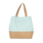 Sac shopping en toiles de coton et jute