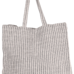 Sac shopping à rayures en juco
