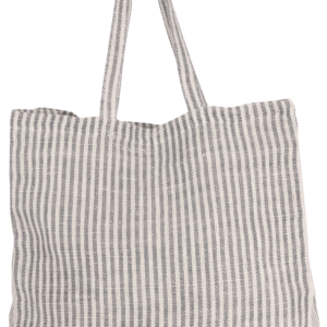 Sac shopping à rayures en juco