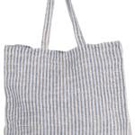 Sac shopping à rayures en juco