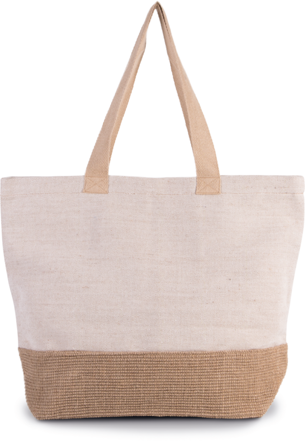 Sac de shopping fourre-tout esprit rustique
