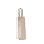 Sac porte-bouteille en coton canvas