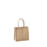 Sac style cabas en toile de jute – petit modèle