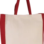 Sac cabas bicolore