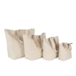 Sacs shopping à soufflet, disponibles en différentes tailles
