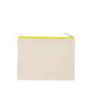Pochette en coton canvas – modèle moyen