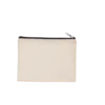 Pochette en coton canvas – modèle moyen