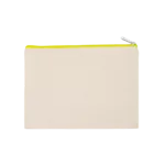 Pochette en coton canvas – grand modèle