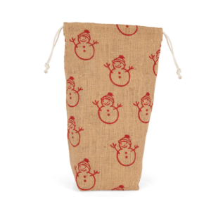 Porte-bouteille avec motifs de Noël
