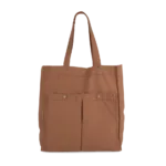 Sac à main à double poche frontale