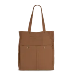 Sac à main à double poche frontale
