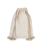 Sac à dos recyclé à cordon coulissant