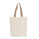 Sac shopping recyclé à fond plat