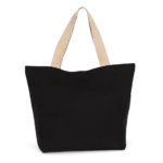 Grand sac shopping recyclé à fond plat