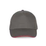 Casquette avec sandwich contrasté – 5 panneaux
