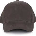 Casquette 5 panneaux en coton bio