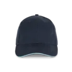 Casquette avec sandwich contrasté – 6 panneaux