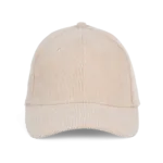 Casquette en velours – 6 panneaux