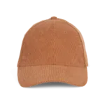 Casquette en velours – 6 panneaux