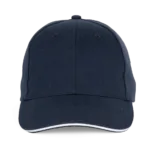 Casquette Baseball avec sandwich – 6 panneaux