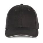 Casquette Baseball avec sandwich – 6 panneaux