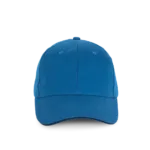 Casquette en coton biologique à sandwich contrasté – 6 panneaux