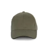 Casquette en coton biologique à sandwich contrasté – 6 panneaux