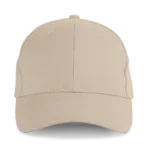 Casquette en coton bio – 6 panneaux