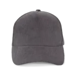 Casquette 5 panneaux en velours