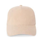 Casquette 5 panneaux en velours