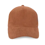 Casquette 5 panneaux en velours