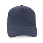 Casquette 5 panneaux en velours