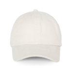 Casquette en velours profil bas