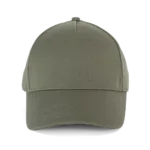 Casquette en coton bio 5 panneaux – K-up Gold Label
