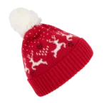 Bonnet de Noël motifs rennes