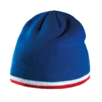Bonnet bande bicolore contrastée